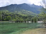 Jezero Jasna - Jezero Jasna pomladi 