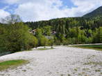 Jezero Jasna - Pot med spodnjim in zgornjim jezerom 
