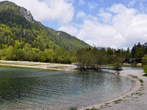 Jezero Jasna - Prihod do spodnjega jezera Jasna 