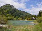 Jezero Jasna - Jezero Jasna ob cesti Kranjska Gora - Vršič 
