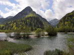 Jezero Jasna - Dolina Male Pišnice in Škrbinjek v ozadju 