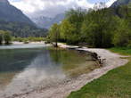 Jezero Jasna - Pot okrog jezera 