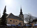 Kranjska Gora - The church of the Assumption of Virgin Mary 