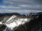 Koca na Ljubelju Mountain Hut - View of Austria Koca na Ljubelju Mountain Hut - View of Austria