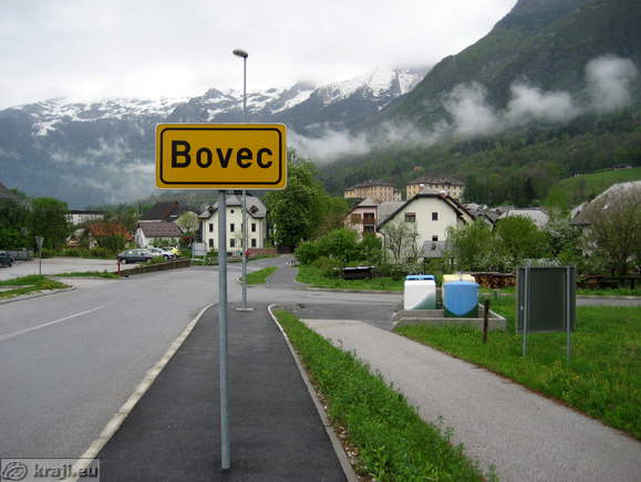 Arrival in Bovec - Mala vas