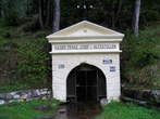 Log pod Mangartom - Mine's tunnel Stoln - entrance 