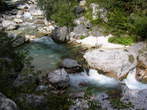 Mlinarica Gorge - Footpath near Soca River to the Mlinarica Gorge 