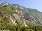 Rock slide at Plajer