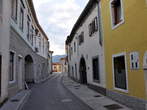 Old Town Centre - View of Trg Pavla Rusta from Ulica Vojana Reharja 