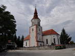 Gric pri Klevevzu - Die Kirche Hl. Maria - Cerkev sv. Marije