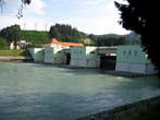 Wasserkraftwerk Dravograd und Dravograd See