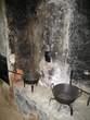 Prezihov cottage - Prezihov Voranc Memorial Museum - black kitchen 