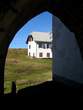 Urslja Gora Mountain (Plesivec) - View of Dom na Urslji gori from St. Ursula church 