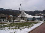 Terme Olimia - In winter time covered outside pool in Termalija 