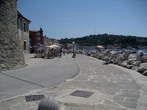 Piran - Preseren Quay (Presernovo nabrezje) - View of the promenade of Preseren Quay 