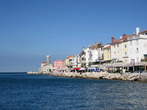Piran - Preseren Quay (Presernovo nabrezje) - Preseren Quay in Piran 