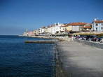 Piran - Preseren Quay (Presernovo nabrezje) - View of Preseren Quay from Hotel Piran location 
