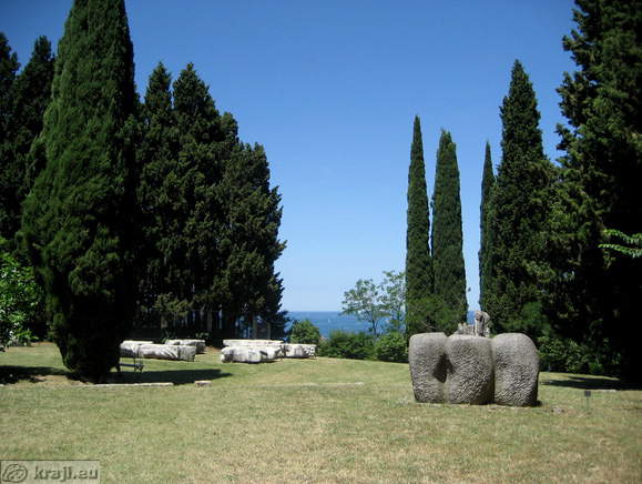 Park skulptur na polotoku Seča v bližini Portoroža Park skulptur na polotoku Seča v bližini Portoroža