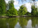 Arboretum Volčji Potok - Veliko jezero v Arboretumu Volčji Potok 