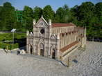 Minimundus - Basilica of Santa Croce in Arboretum Volcji Potok 