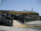 Stadium Ljudski vrt - Eastern side of stadium in Maribor 
