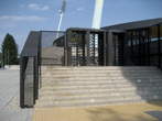 Stadium Ljudski vrt - Entrance at southeast side 