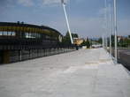 Stadium Ljudski vrt - Platform on northern side of stadium 