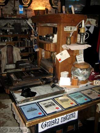 Burg von Bled - Schloss Druckerei