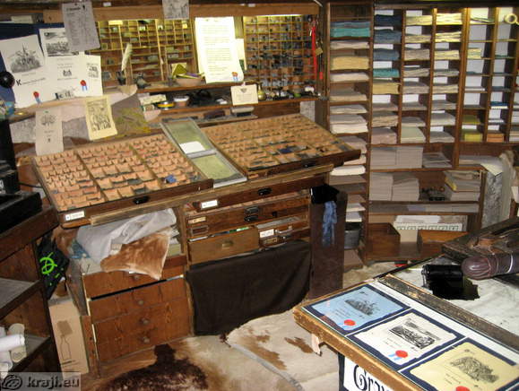 Burg von Bled - Schloss Druckerei