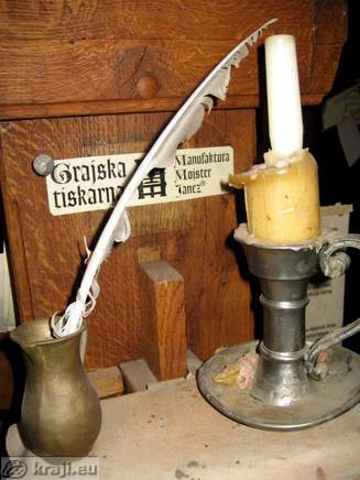 Burg von Bled - Schloss Druckerei