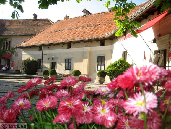 Burg von Bled - Obere und untere Hof