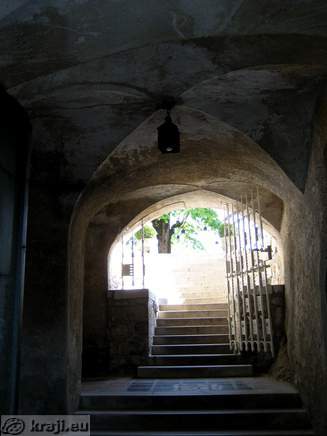 Burg von Bled - Obere und untere Hof
