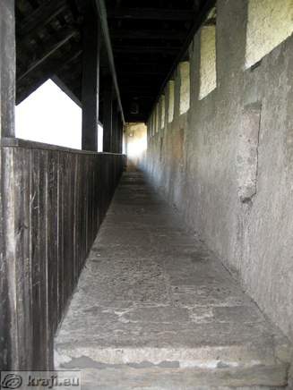 Burg von Bled - Obere und untere Hof
