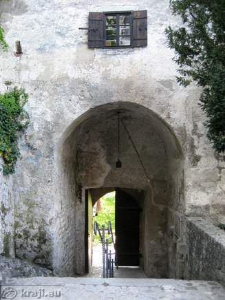 Burg von Bled - Obere und untere Hof