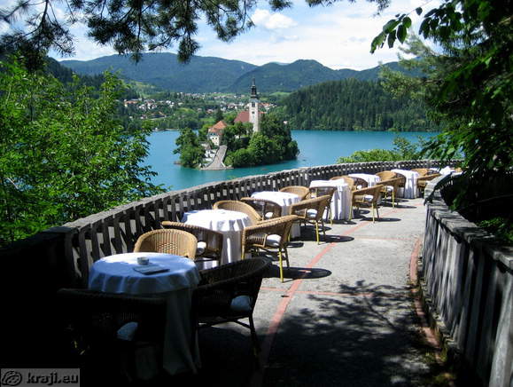 Zgornja terasa Cafe Belvedere