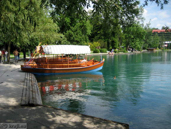 Pletne v bližini zdraviliškega parka na Bledu