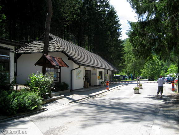 Entrance in Camping Bled