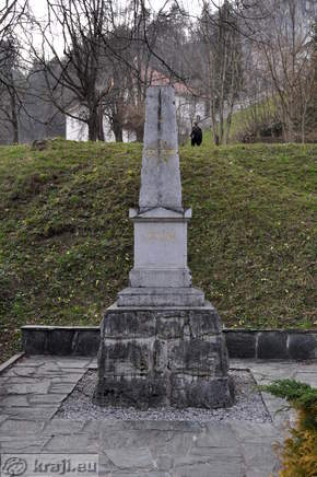 First monument dedicated to France Presern dated from 1883