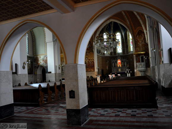 Inside of the Parish Church of St. Martin, Bled