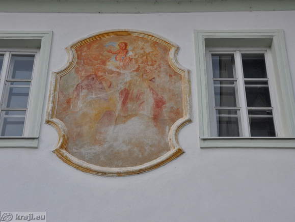 Fresco on the old presbytery