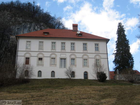 Presbytery Bled near church