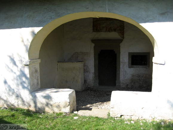 Entrance into church