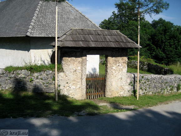 Entrance to the Church of St. Catherine