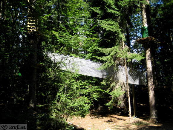 Adventure Park on Straza above Bled