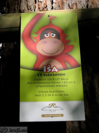 Isa - Green adventure track from 8 years onwards