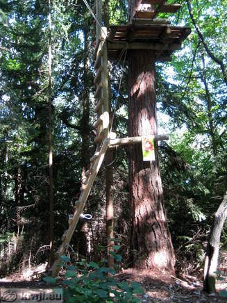 Start of the Green adventure track