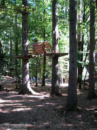 Adventure trails on Straza