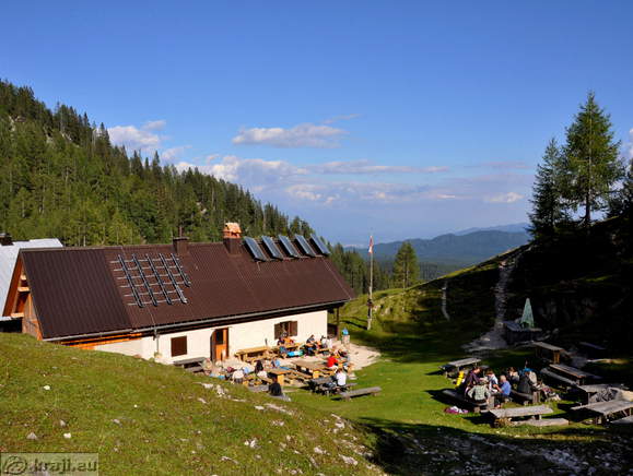 Blejska koca Mountain Hut on Pokljuka