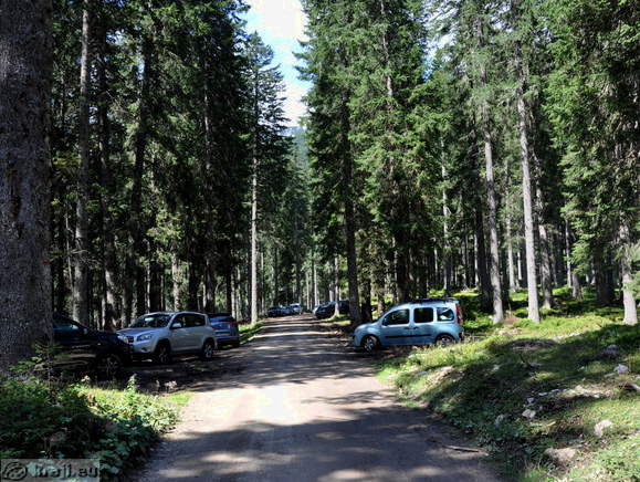 Parkirišče pri Medvedovi konti