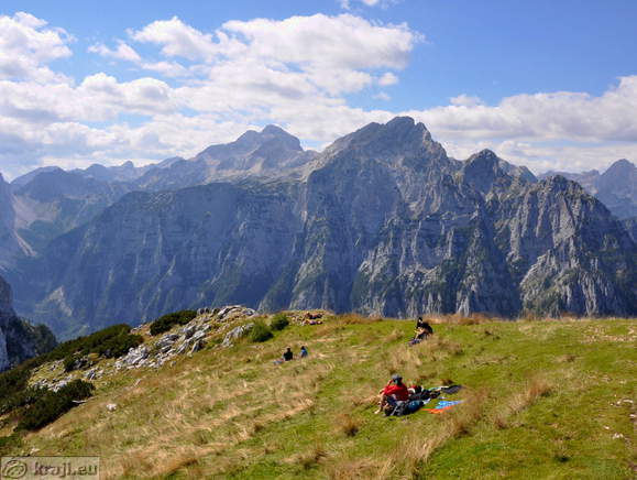 Place for rest with the wonderful views of the Julian Alps
